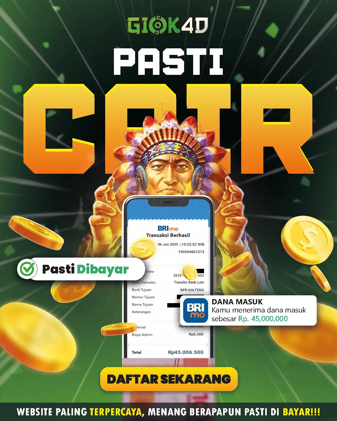 GIOK4D Login & Cek Provider Paling Gacor!